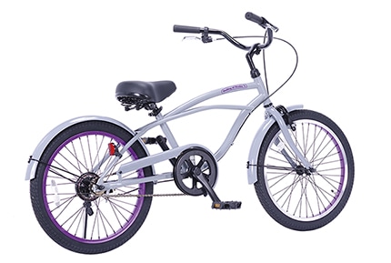 Feeling of Decks 20″ / Gray x Purple Rim