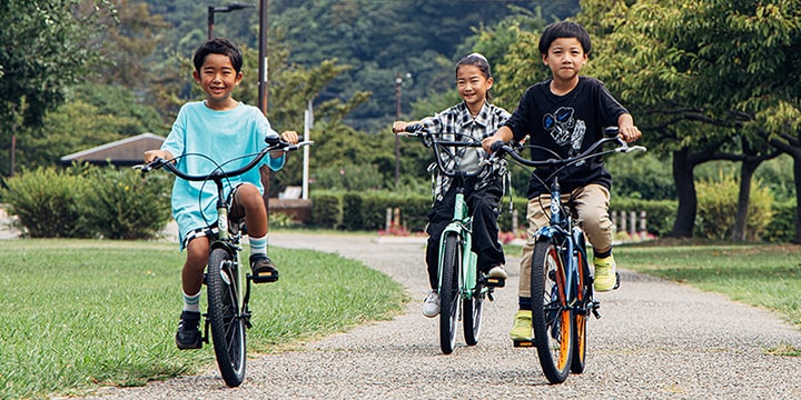 お子様向け自転車のサイズ選び
